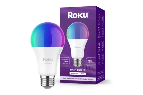 Roku Smart Light Bulb with App and Voice Control