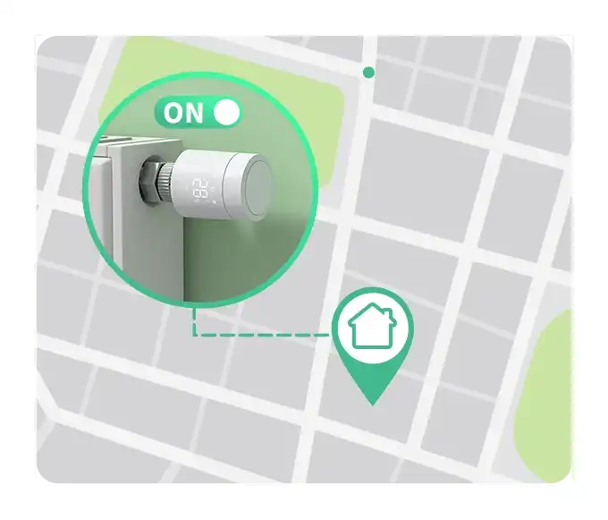 Geofencing feature illustration