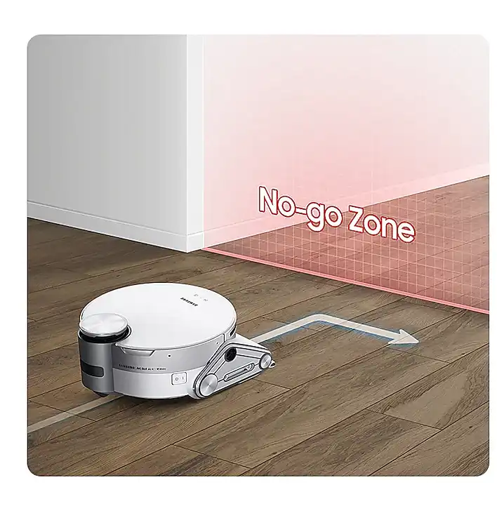 No-Go Zone map in SmartThings app