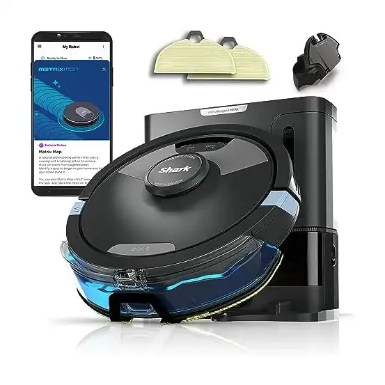 Shark Matrix Plus self-emptying dock system