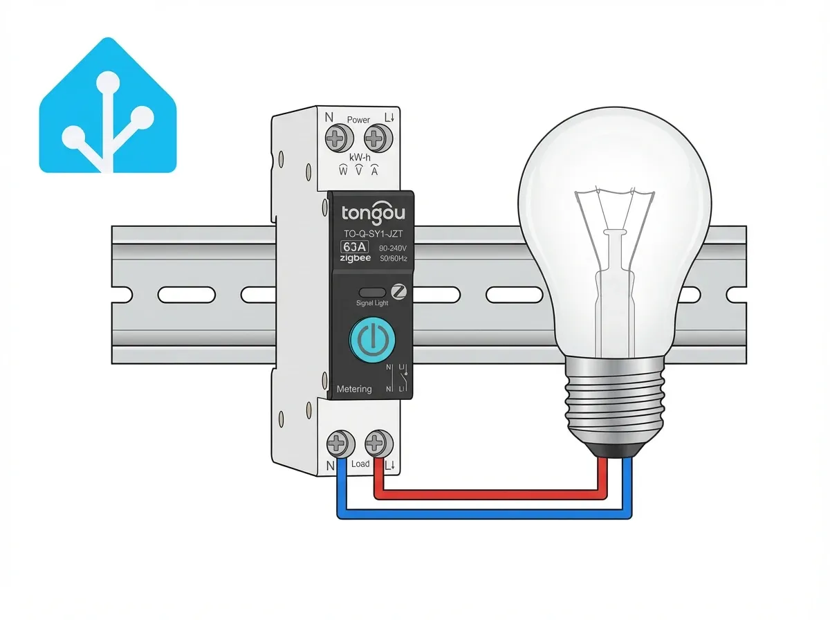 Connect TONGOU Switch to Home Assistant