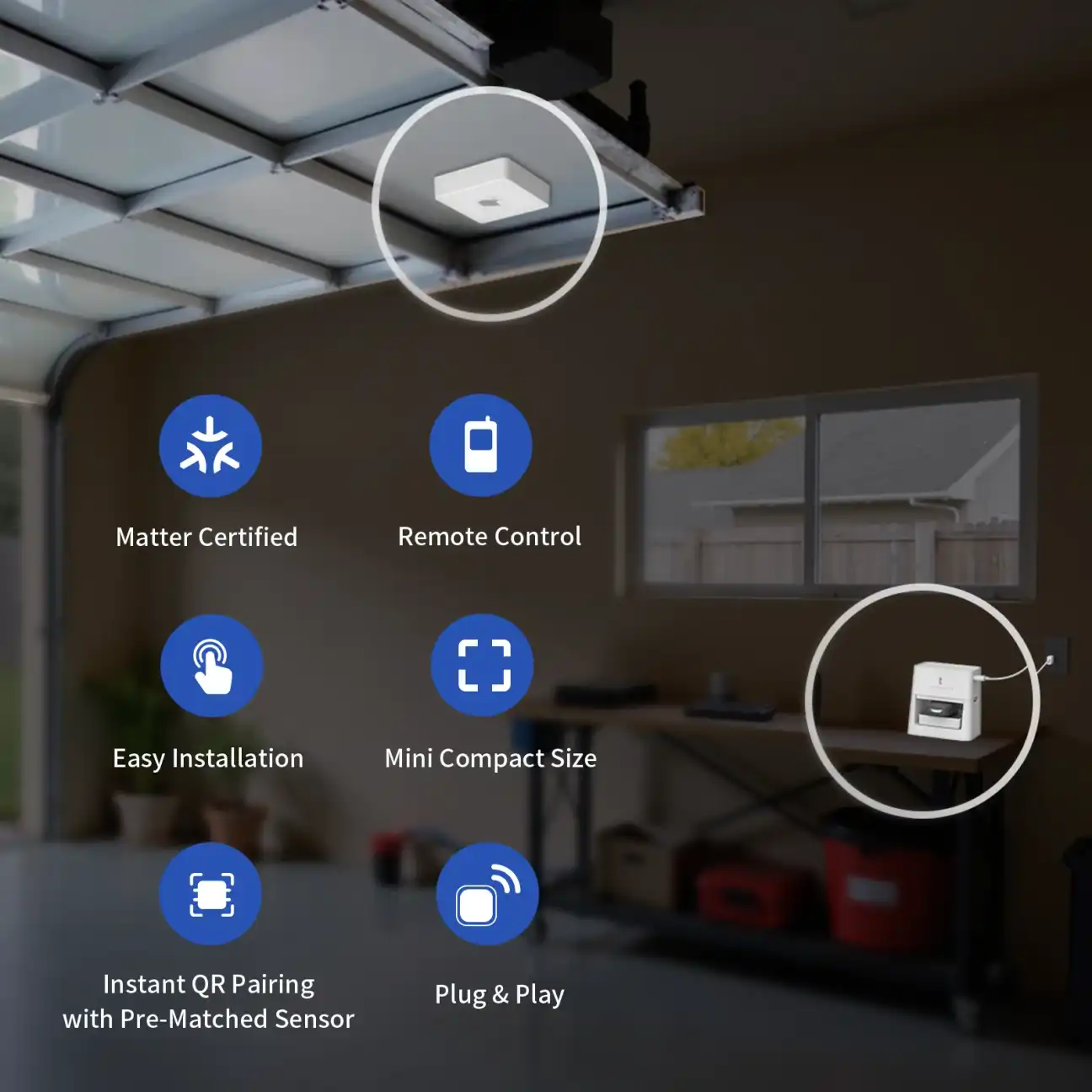 ThirdReality Smart Garage Door Close-Up