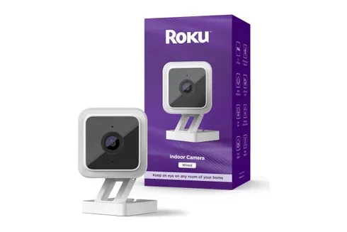 Roku Indoor Camera with 1080p HD Color Night Vision