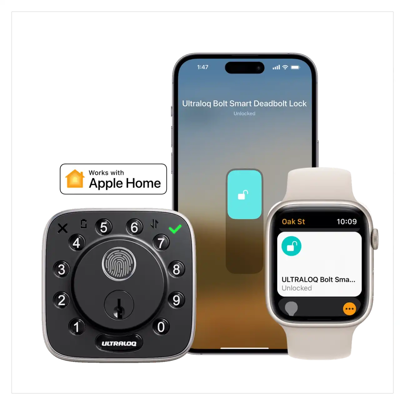ULTRALOQ Bolt Smart Lock with Matter integration