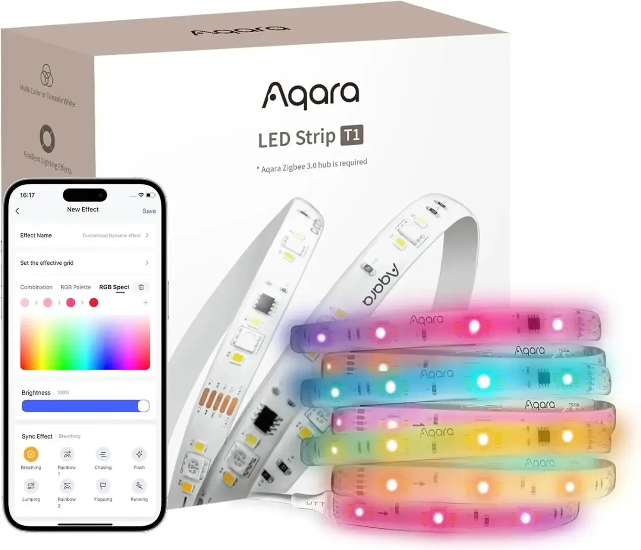 Aqara LED Strip T1 - RGB Smart Lighting with Voice Control