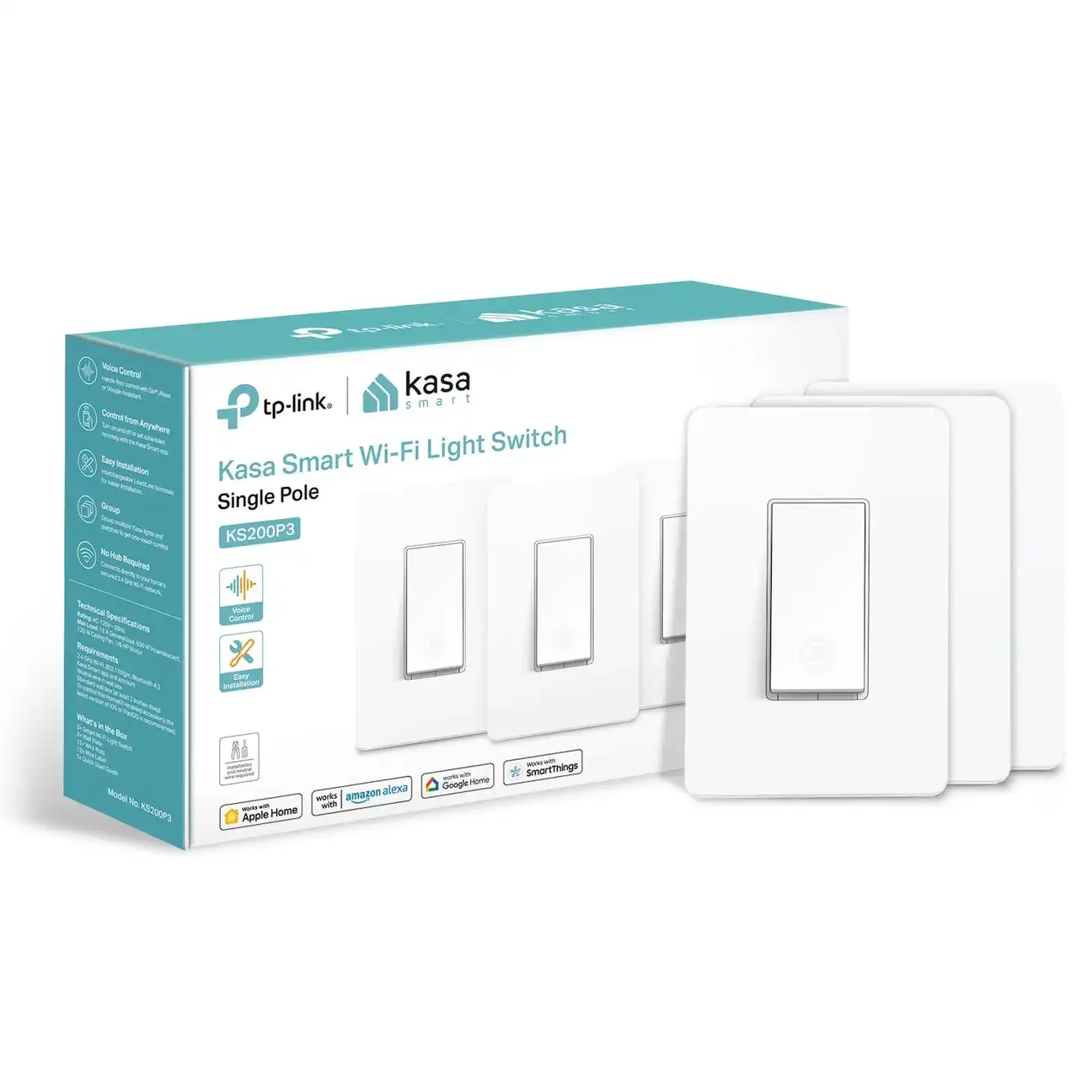 Kasa Smart Light Switch HS200P3 Product