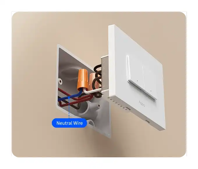 2-in-1 neutral wire design supporting both neutral and no-neutral installations