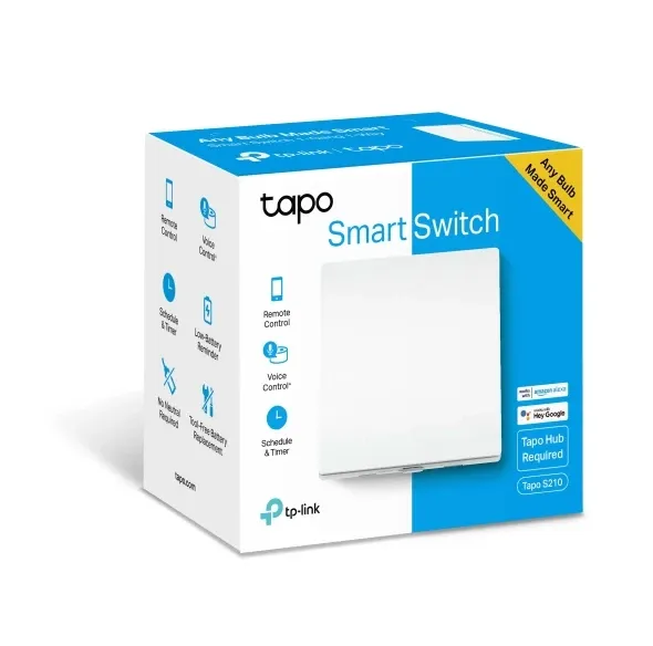 Tapo Smart Wi-Fi Light Switch S210