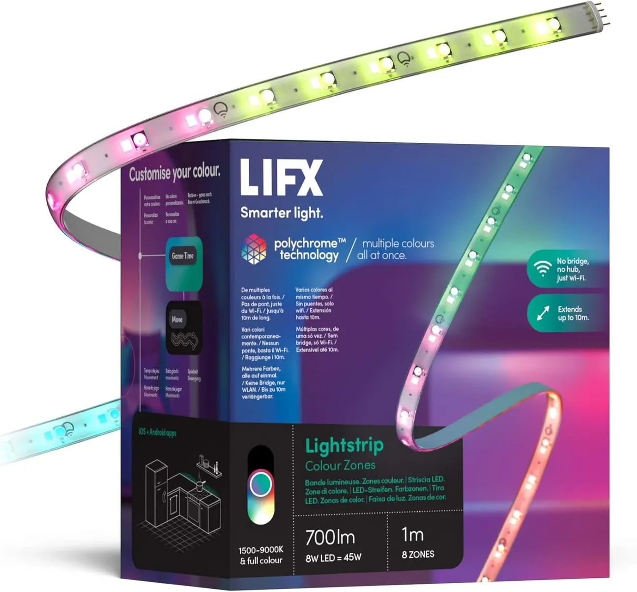 LIFX Z TV Wi-Fi Smart LED Light Strip