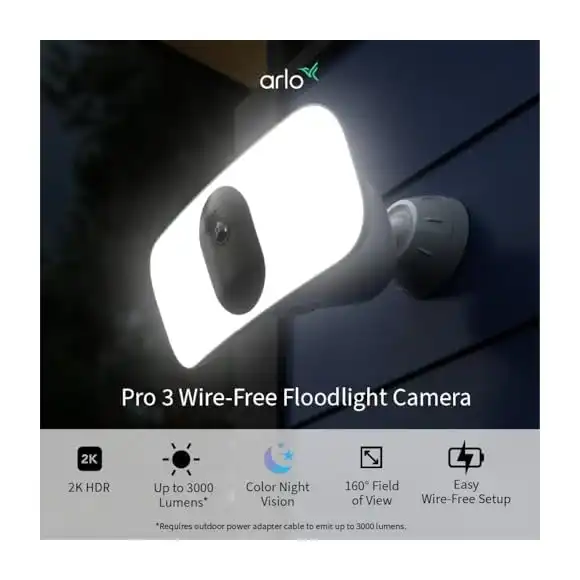 Arlo Pro 3 Floodlight Camera app control