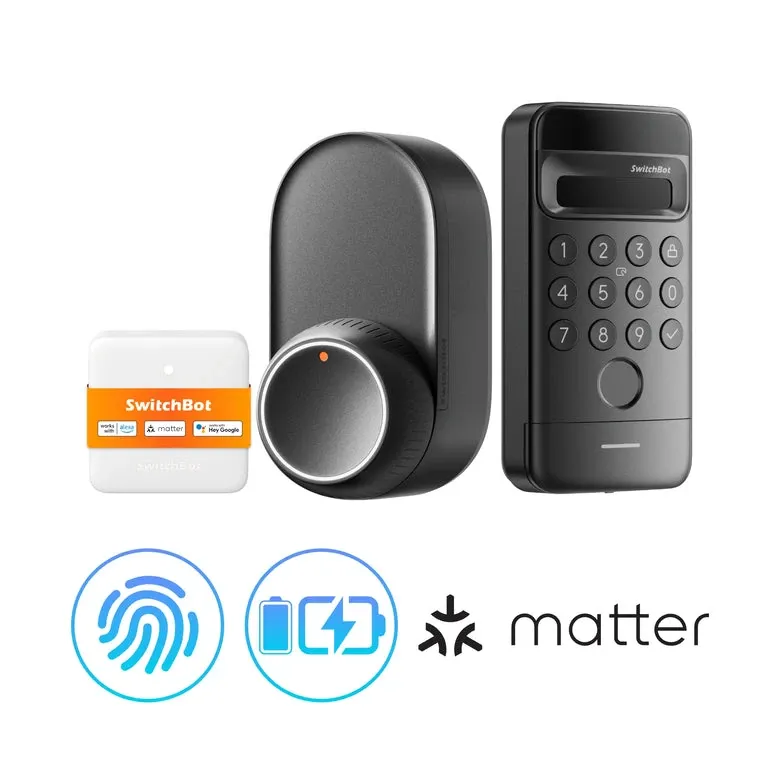 SwitchBot Lock Vision - 3D Facial Recognition Smart Lock