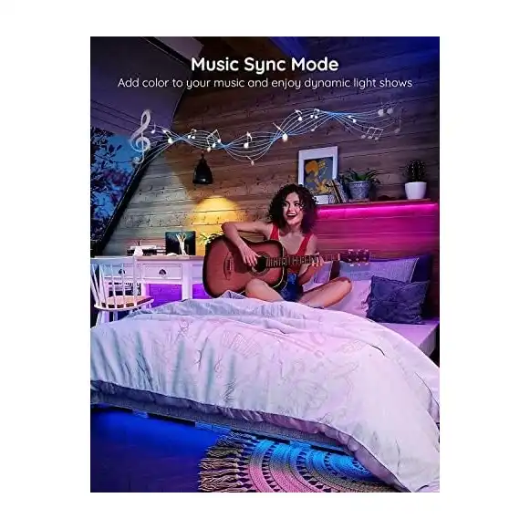 Tuya strip light music sync feature