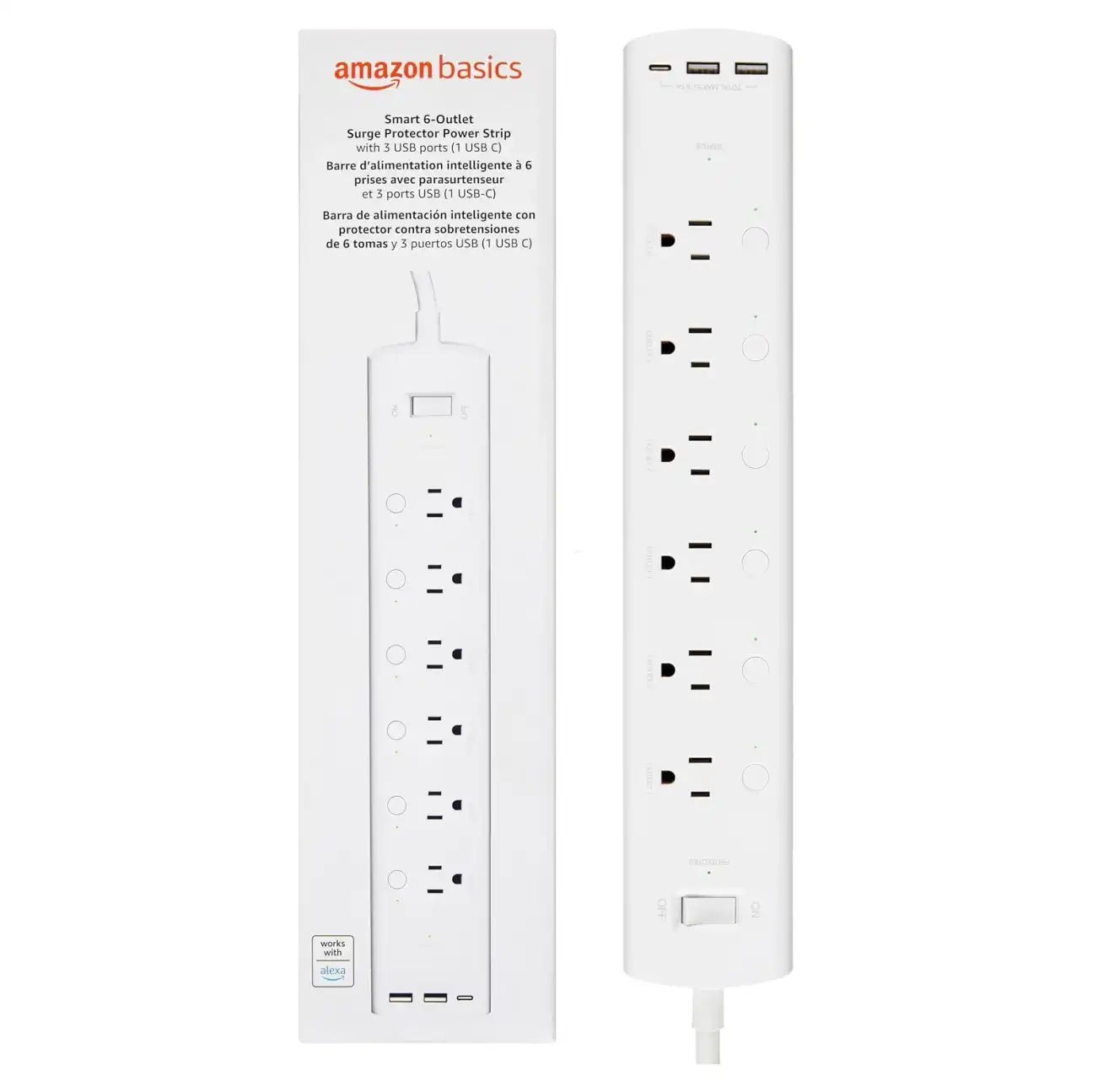 Tapo P300 outlets and USB ports showing individual socket control capability