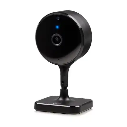 Front view of Aqara 2K Camera E1 showing compact modern design