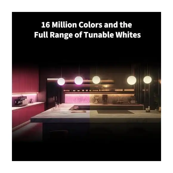 Aqara LED Bulb T2 app control showing scheduling and automation options