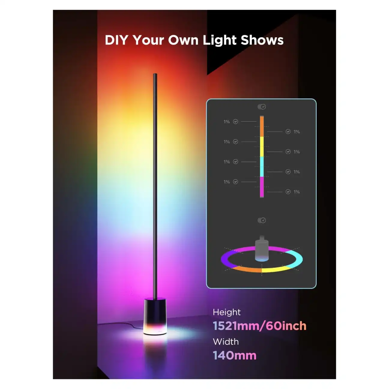 Govee Floor Lamp Setup and Installation