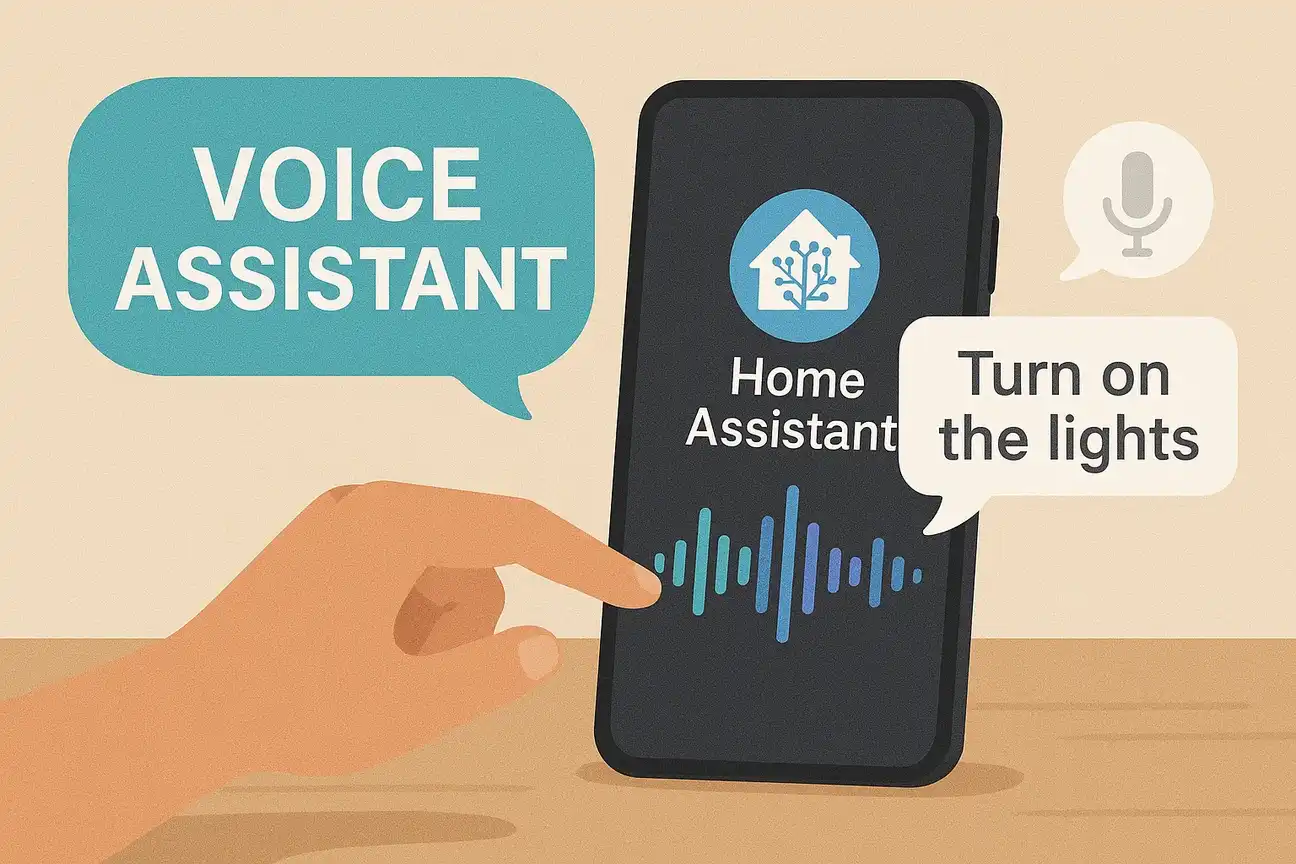 Voice assistants integrated with Home Assistant for smart home control
