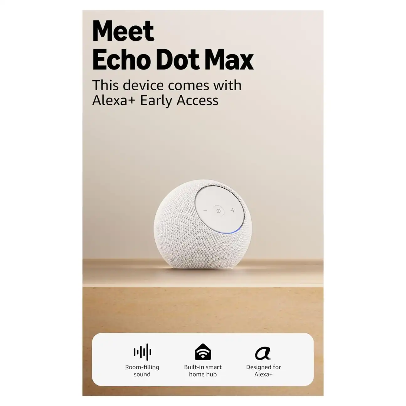 Meet Echo Dot Max