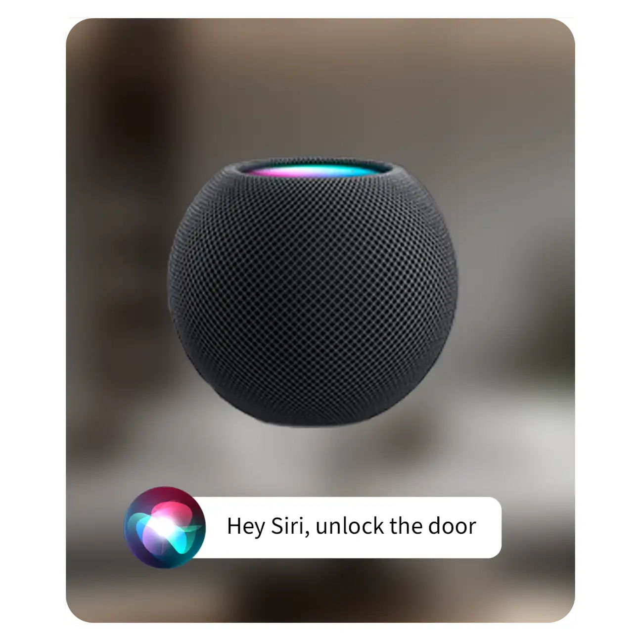 Voice control through Siri, Alexa, and Google Assistant