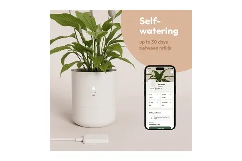 LeafyPod Smart Plant Pot - AI Self-Watering System