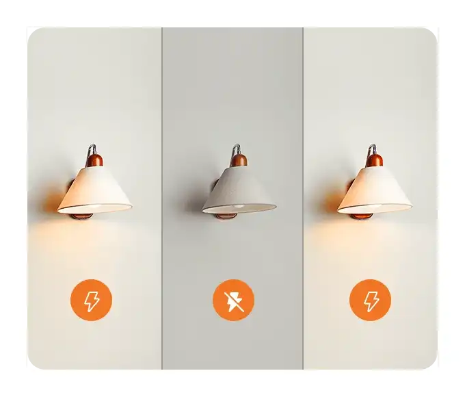 Decoupled switch mode separating button presses from relay control