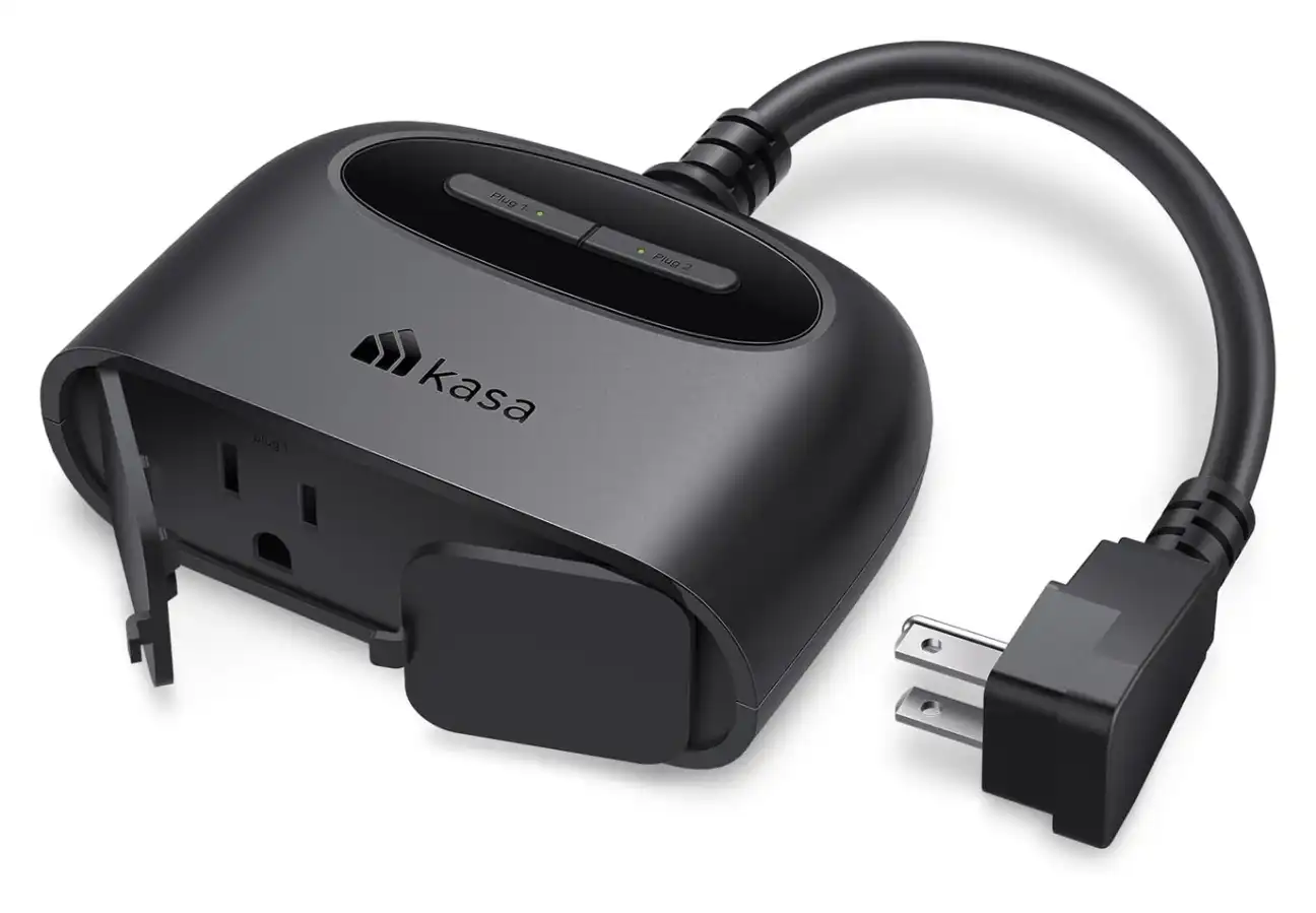 Tapo P400M side view showing durable weather-resistant construction