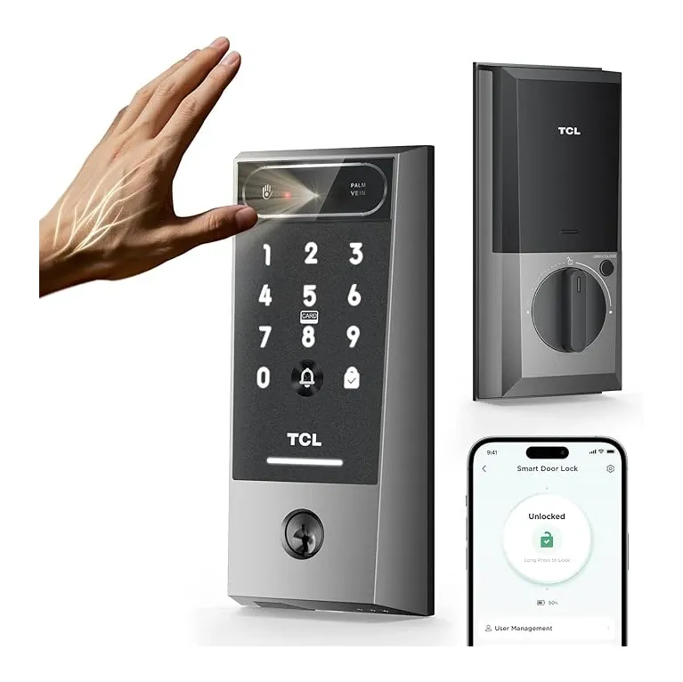 TCL D2 Pro Smart Lock - Advanced Palm Vein Recognition